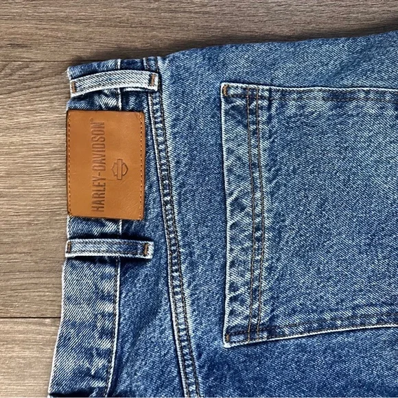 Harley-Davidson Men’s Relaxed Blue Jeans Classic Fit Size 40 x 30 - Picture 2 of 10
